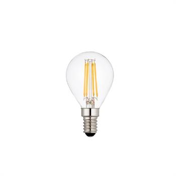 LAMPADA FILAMENTO LED MINISFERA G45 E14 6W LUCE CALDA