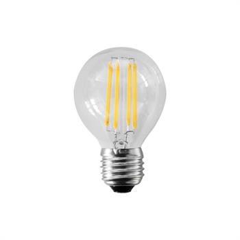 LAMPADA FILAMENTO LED MINI BULBO G45 E27 6W LUCE CALDA