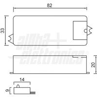 INTERRUTTORE DIMMER LED TOUCH 8A