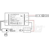 INTERRUTTORE DIMMER LED TOUCH 8A