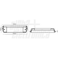 AMPLIFICATORE PER CONTROLLER RGBW 12/24Vdc 5A PER CANALE