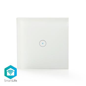 INTERRUTTORE LUCI SINGOLO DA PARETE WIFI SMART