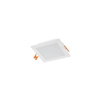 PANNELLO LED SLIM QUADRATO DA INCASSO 6W LUCE CALDA
