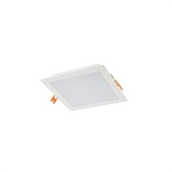PANNELLO LED SLIM QUADRATO DA INCASSO 12W LUCE CALDA