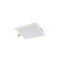 PANNELLO LED SLIM QUADRATO DA INCASSO 12W LUCE CALDA