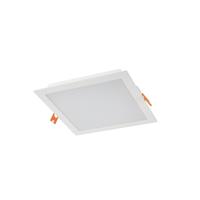 PANNELLO LED SLIM QUADRATO DA INCASSO 18W LUCE CALDA