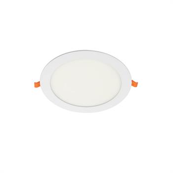 PANNELLO LED SLIM TONDO DA INCASSO 18W LUCE CALDA