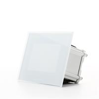 FARO LED IN VETRO DA INCASSO 3W LUCE NEUTRA PER SCATOLA 503