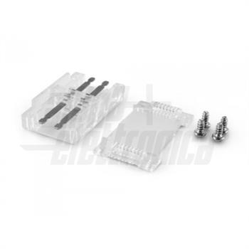 CONNETTORE PER GIUNZIONE DRITTA PER STRISCE LED 230Vac IP20