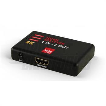 SPLITTER HDMI AMPLIF. 1IN-2OUT 4Kx2K