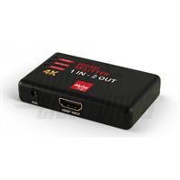 SPLITTER HDMI AMPLIF. 1IN-2OUT 4Kx2K