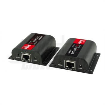 HDMI EXTENDER RX-TX 1XCAT6 60MT. CON IR