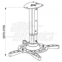 SUPPORTO PROIETTORE DA SOFFITTO ORIENTABILE UNIVERSALE