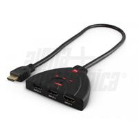 COMMUTATORE HDMI 3 IN 1 OUT 4K