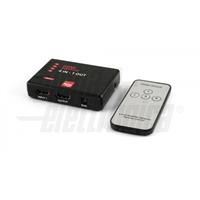 COMMUTATORE HDMI®, 4 IN - 1 OUT 4K@30Hz CON TELECOMANDO
