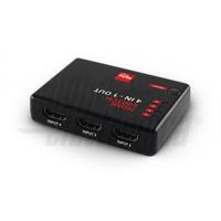 COMMUTATORE HDMI®, 4 IN - 1 OUT 4K@30Hz CON TELECOMANDO