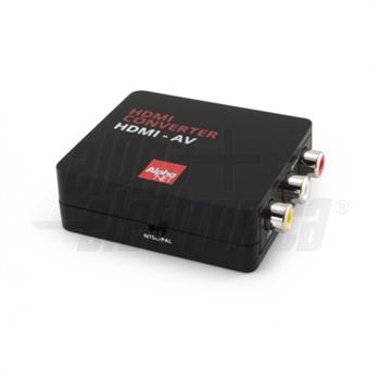 CONVERTITORE VIDEO DA HDMI A VIDEO COMPOSITO + AUDIO RCA