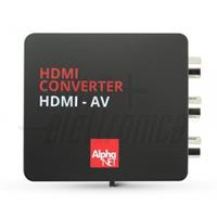 CONVERTITORE VIDEO DA HDMI A VIDEO COMPOSITO + AUDIO RCA