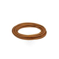 CAVO ELETTRICO TONDO 2x0.75 RIVESTITO IN SETA WHISKEY