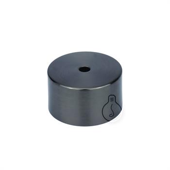 ROSONE IN METALLO Ø65mm CANNA DI FUCILE 1 FORO