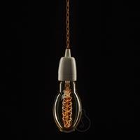 LAMPADA HIPSTER AMBRATA CON FILAMENTO IN CARBONIO VERTICALE
