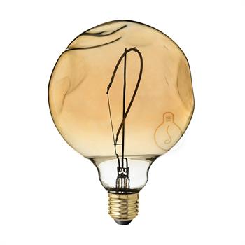 LAMPADA LED DIMMERABILE 4W GLOBO IN VETRO IRREGOLARE 2000K