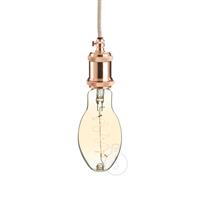 LAMPADA LED DIMMERABILE 4W CANDELA IN VETRO IRREGOLARE 2000K