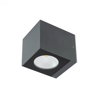 TEKO APPLIQUE 6W GRIGIO SCURO IP65 LUCE CALDA 3000K