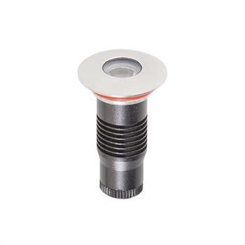 FARO DA INCASSO A PAVIMENTO 1W IP67 IK06 24Vdc 4000K F.Ø25mm
