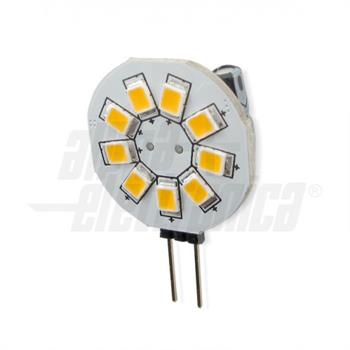 LAMPADA 6 LED G4 10-30V 1,2W BIANCO CALDO