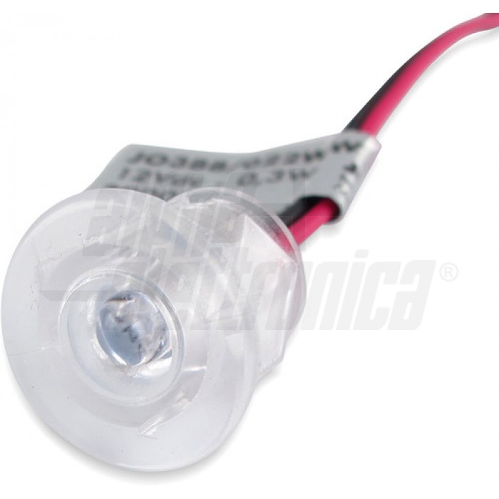 FARETTO INCASSO TRASPARENTE LED 12V 0,3W BIANCO CALDO - PUNTOLUCE - Euro  Point