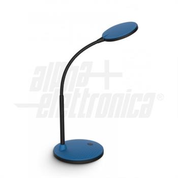 LAMPADA DA TAVOLO A LED CON INTERRUTTORE 5,5W BLU