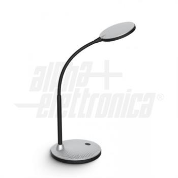 LAMPADA DA TAVOLO A LED CON INTERRUTTORE 5,5W SILVER