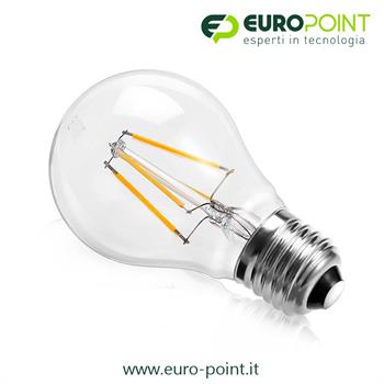 LAMPADA FILAMENTO LED 8W E27 BIANCO CALDO